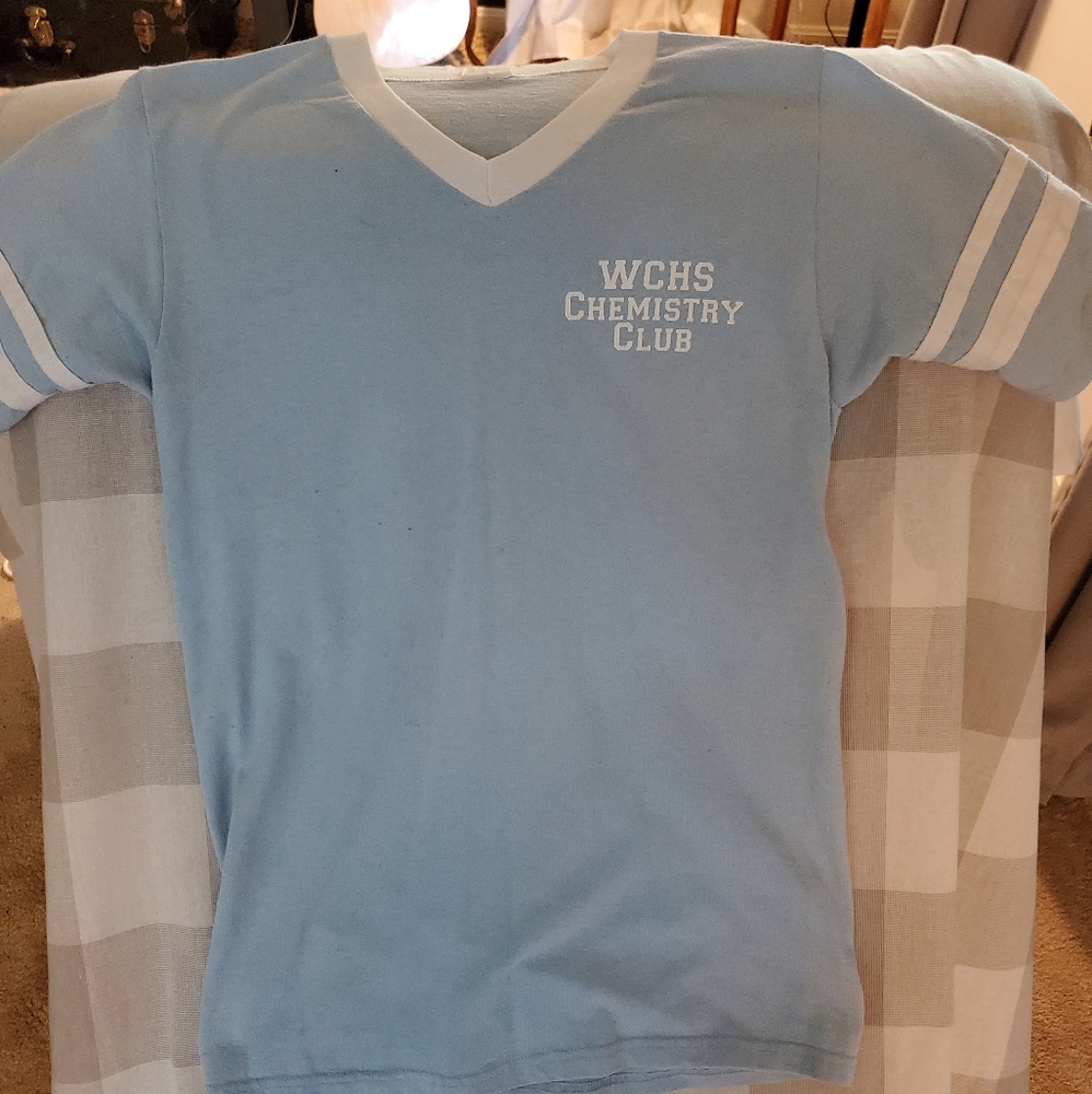 Old- school collegiate club shirt